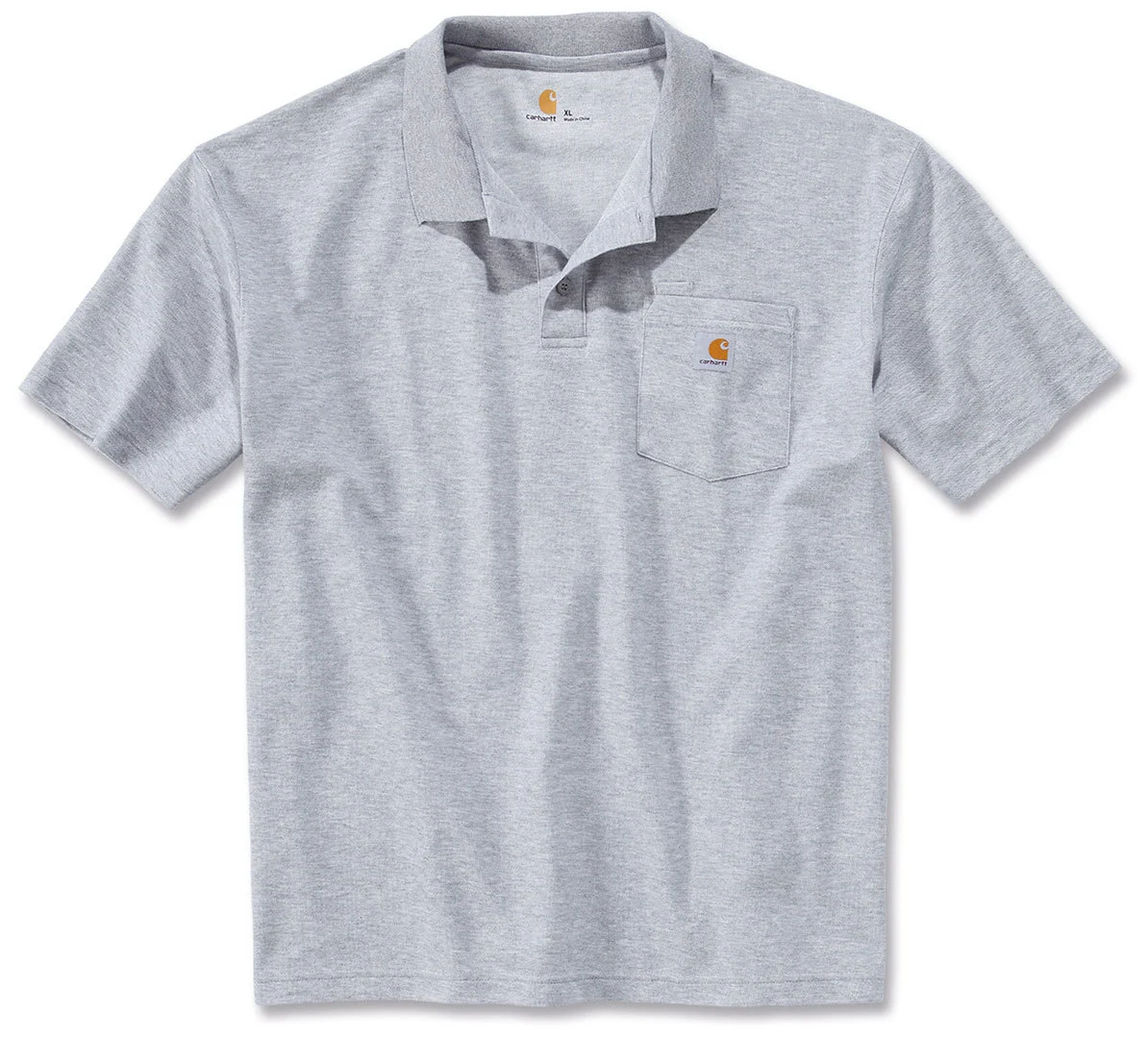 Carhartt Contractors Work Pocket Polo Shirt  light grey