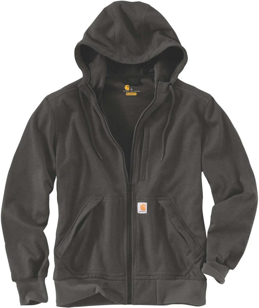 Carhartt Wind Fighter Zip Hoodie  dark brown