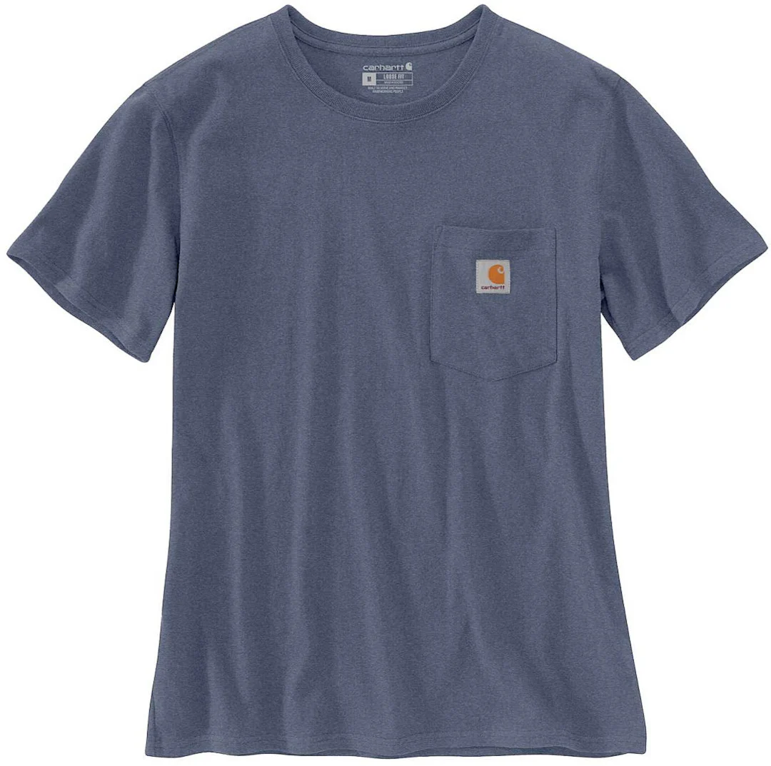 Carhartt Workwear Pocket Women's T-Shirt  blue/grey