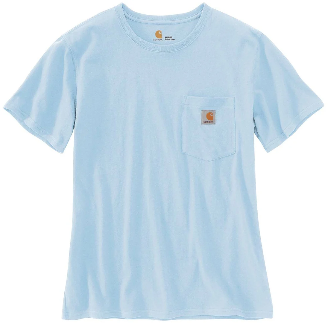 Carhartt Workwear Pocket Women's T-Shirt  light blue