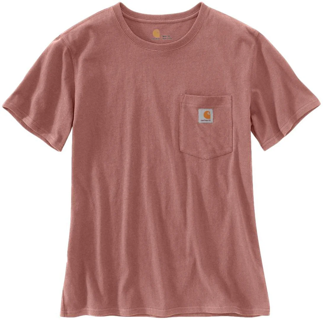Carhartt Workwear Pocket Women's T-Shirt  pink