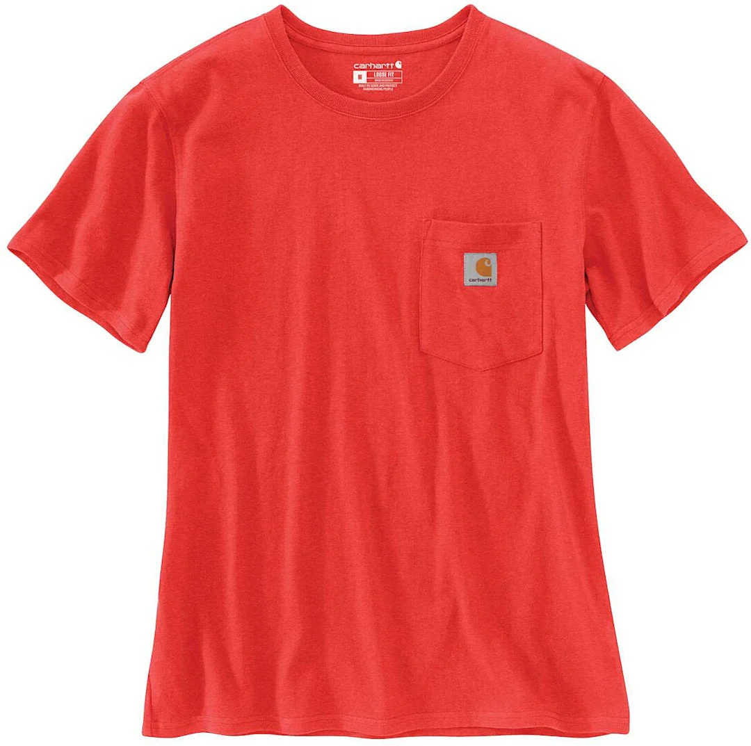 Carhartt Workwear Pocket Women's T-Shirt  red