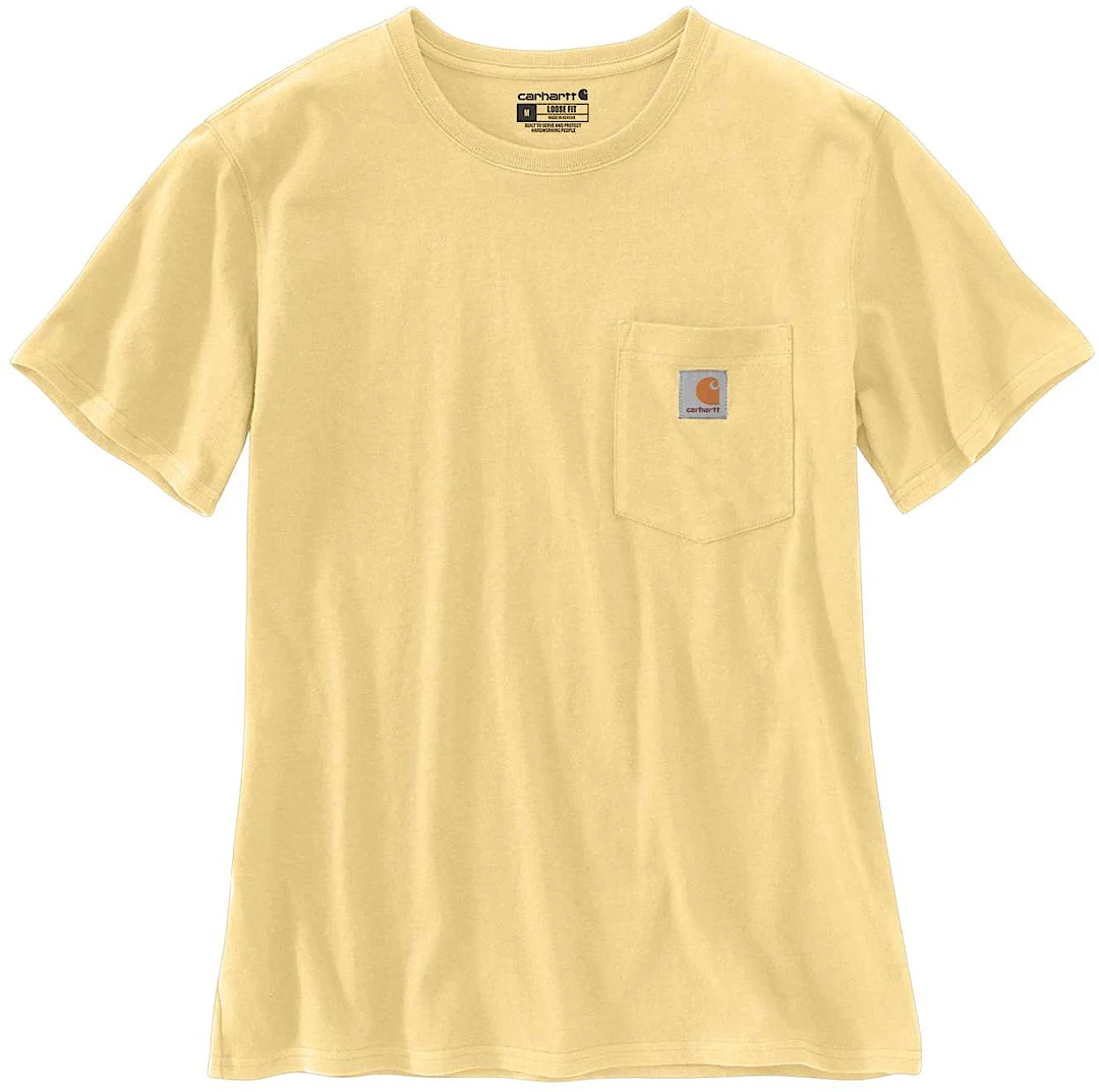 Carhartt Workwear Pocket Women's T-Shirt  yellow