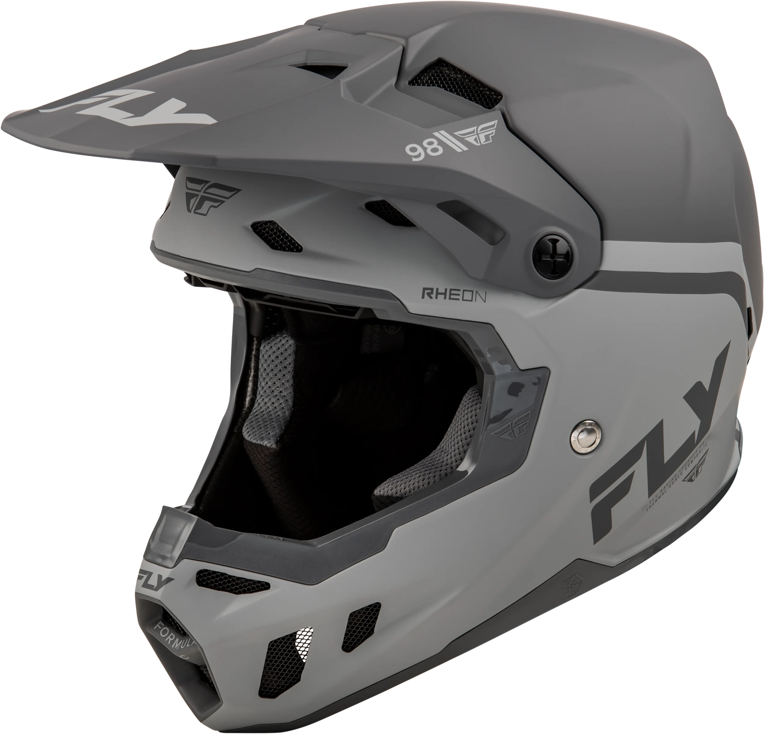 FLY RACING Formula CC Helmet -matte black/grey