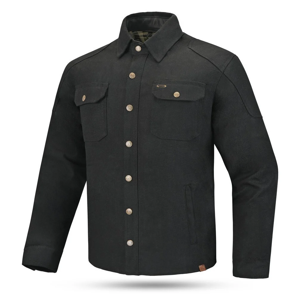 CORTECH Rambler Wax Cotton Riding Jacket - Black Small