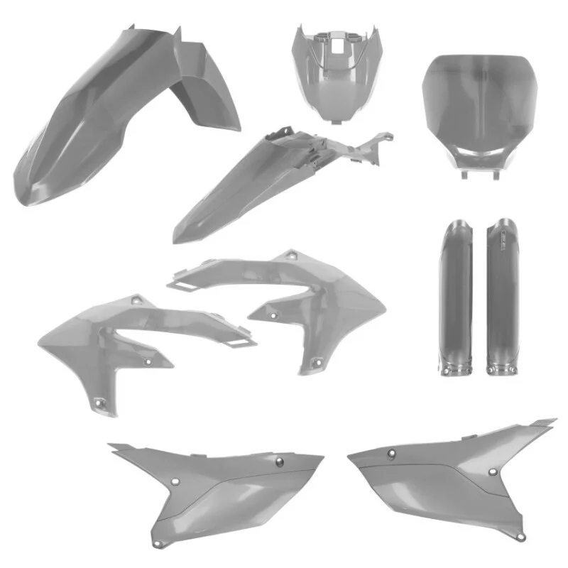 Acerbis 2024 Yamaha YZ250F/ 23+ YX450F/FX Full Plastic Kit w/Tank Cover - Gray - 2979590011