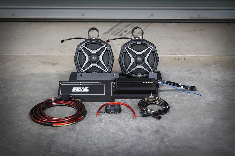 SSV Works 2 Speaker Cage Mount Kit RZR XP Turbo S