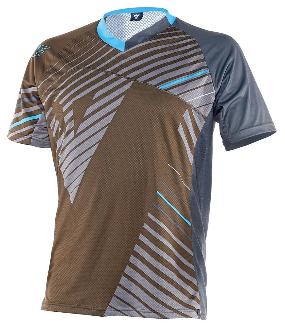 Dainese Flow Tec Jersey brown/blue