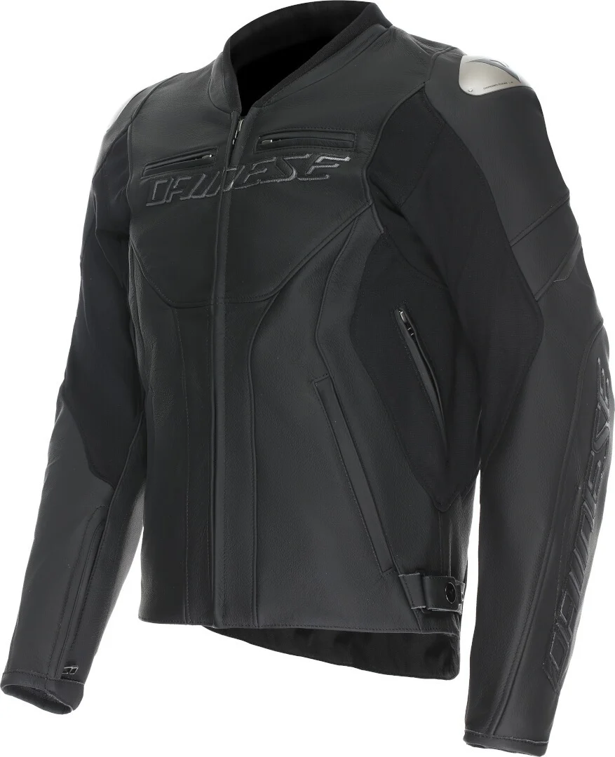 Dainese Racing 5 Motorcycle Leather Jacket  black