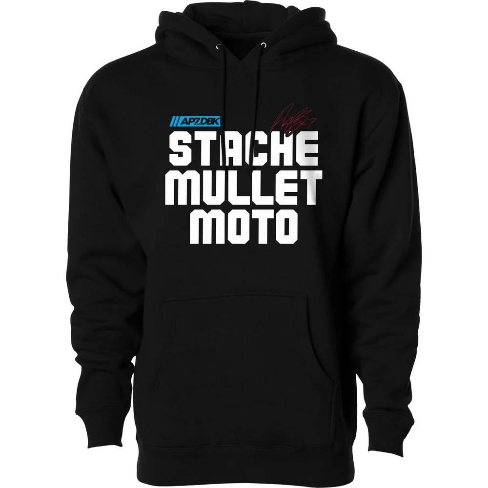 DBK Stache Mullet Moto Hoodie