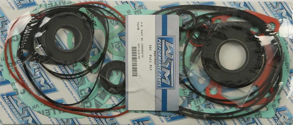 WSM Top End Complete Gasket Kit - 580 - Fits: Sea-Doo