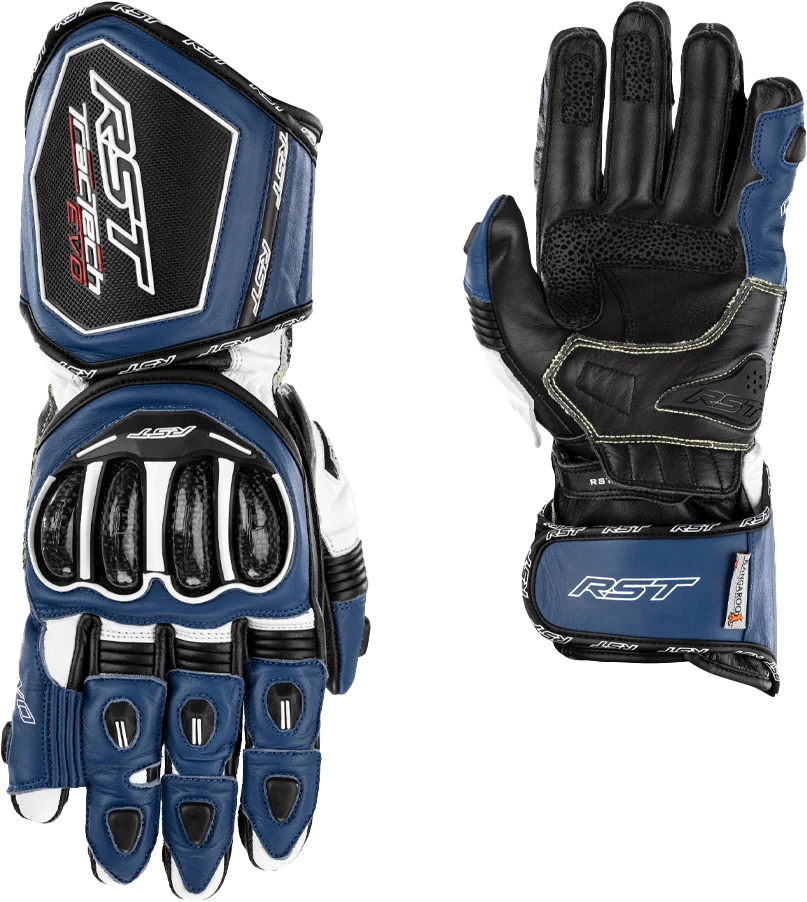 RST Tractech EVO 4 CE Glove - Blue/White