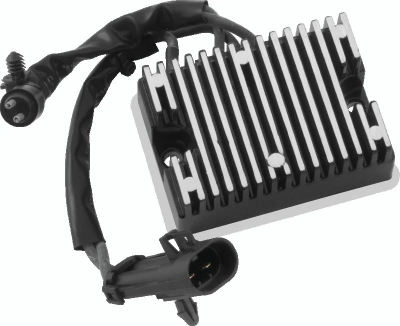 Twin Power 04-06 XL Voltage Regulator Black Replaces G-D 74523-04 22 Amp - 498251