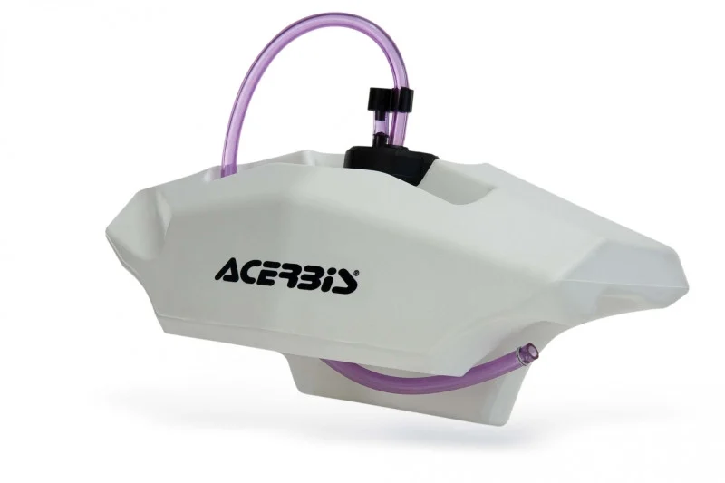 Acerbis Auxiliary Front Handlebar .6 Gallon Fuel Tank - White - 2300330002