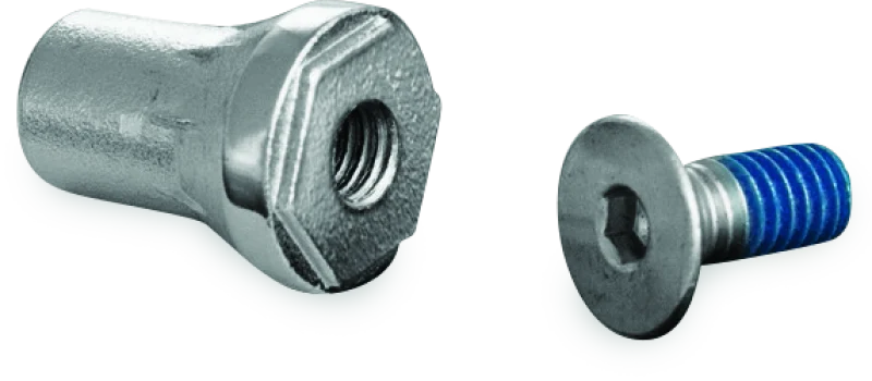 Kuryakyn Replacement Tapered Peg Mount With Screw Chrome - 4376