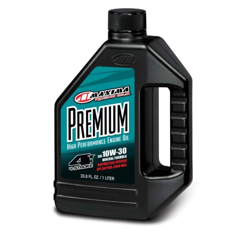 Maxima Premium 4T 10W30 Mineral Engine Oil - 1L - 30-20901