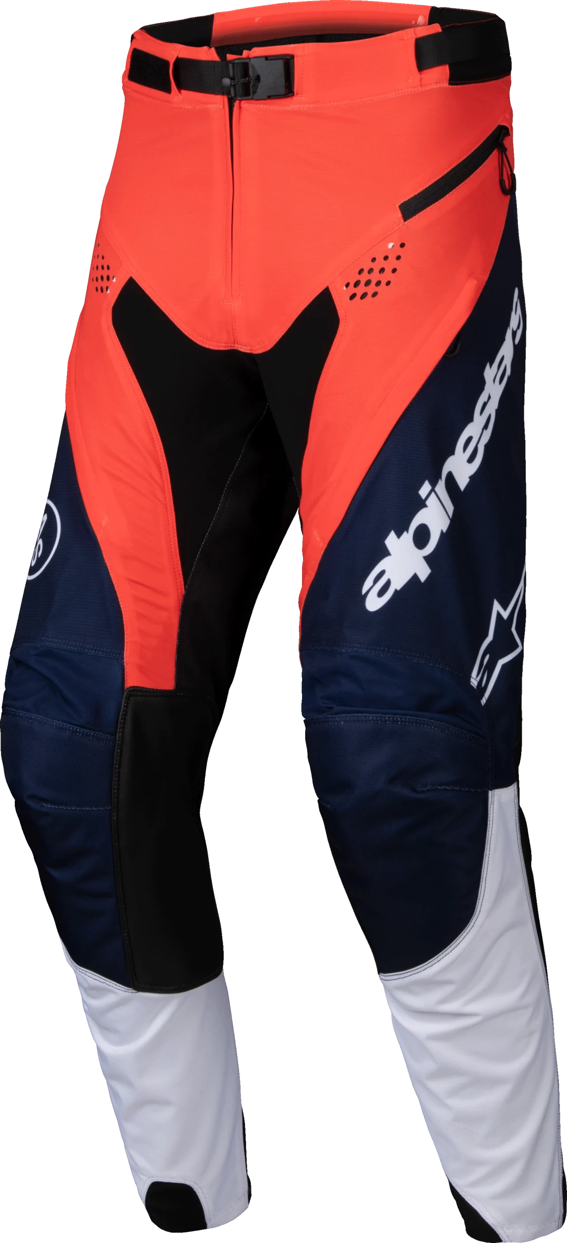 ALPINESTARS Pro-Dura Pants - Navy/Hot Orange/White