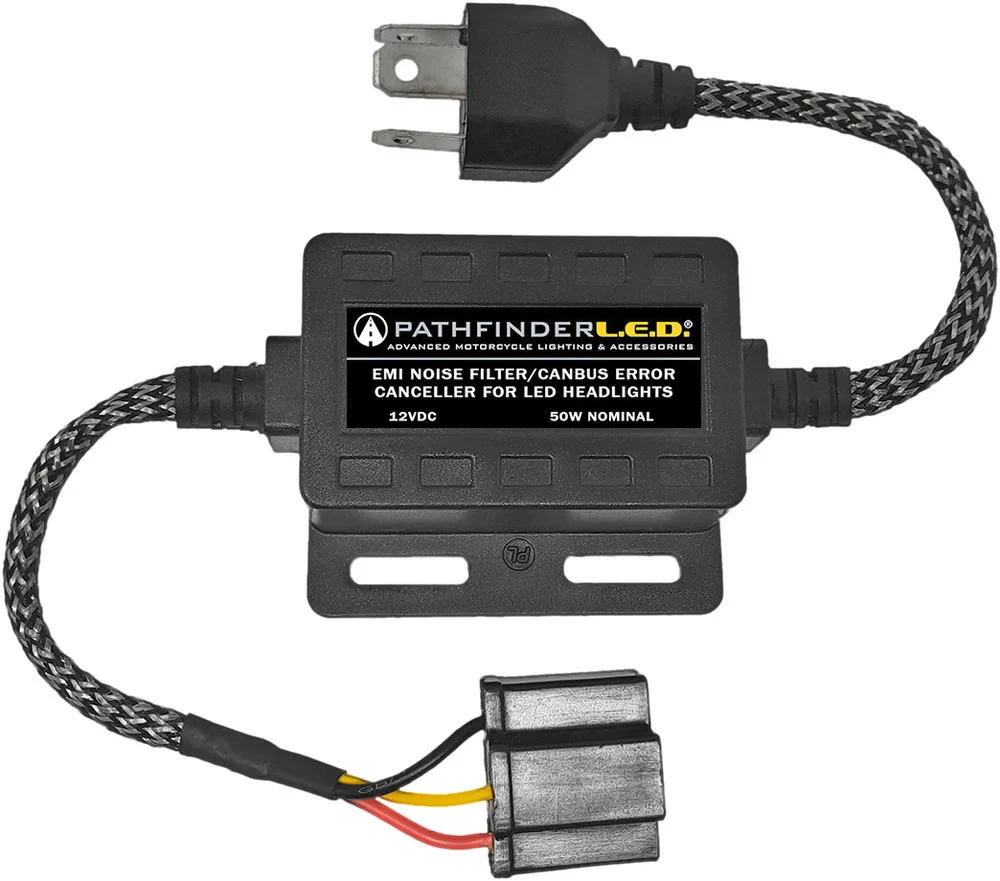 Pathfinder LED EMI Noise Filter for H4 Bulbs
