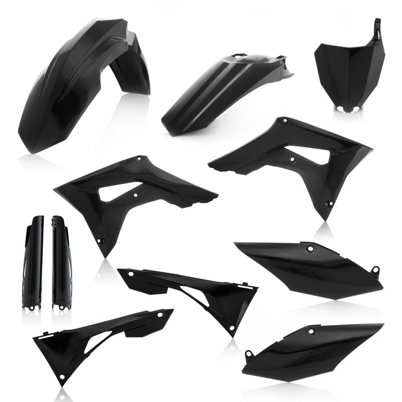 Acerbis 19-22 Honda CRF250R-450R/450R-S (Includes Airbox/Not Tank Cover) Full Plastic Kit - Black - 2736250001