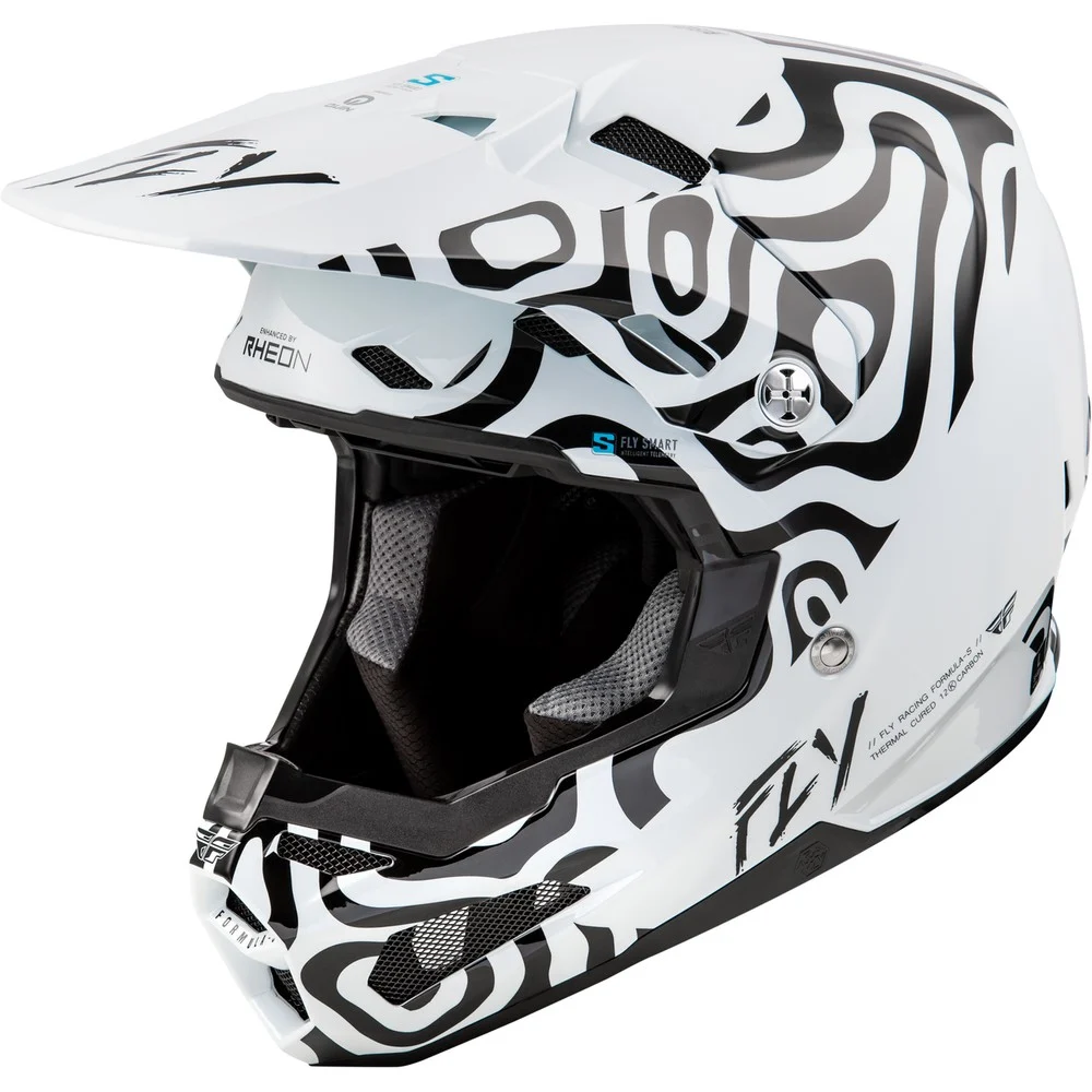 FLY RACING Formula S Carbon Abyss Youth Helmet