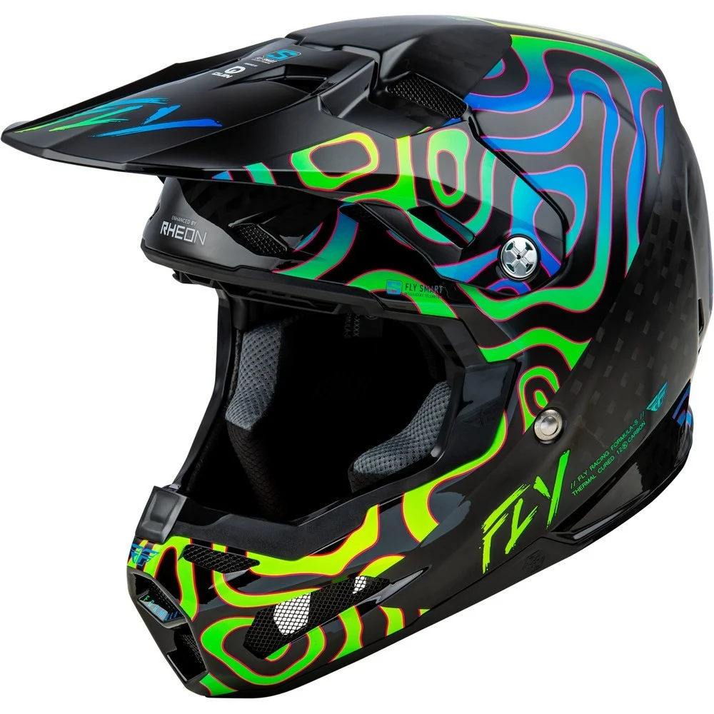 FLY RACING Formula S Carbon Zen Youth Helmet