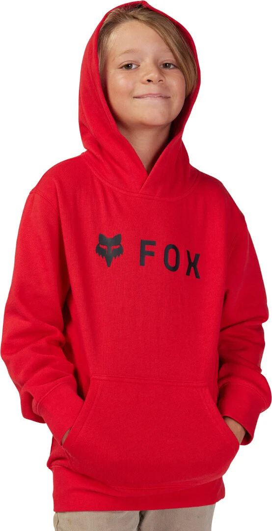 FOX Absolute Youth Hoodie  red