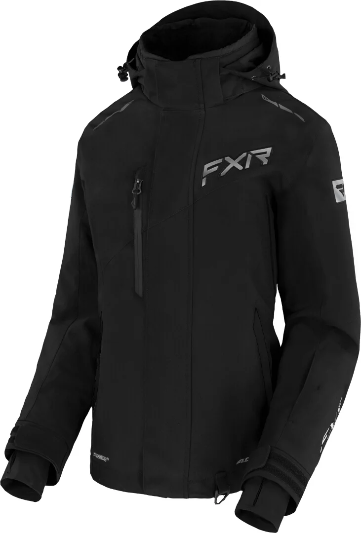 FXR Edge 2-in-1 Ladies Snowmobile Jacket  black/silver