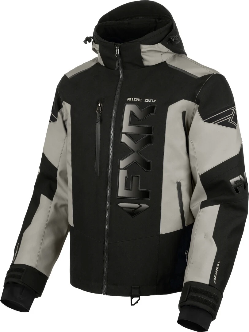 FXR Helium X 2-in-1 2025 Snowmobile Jacket  black/grey