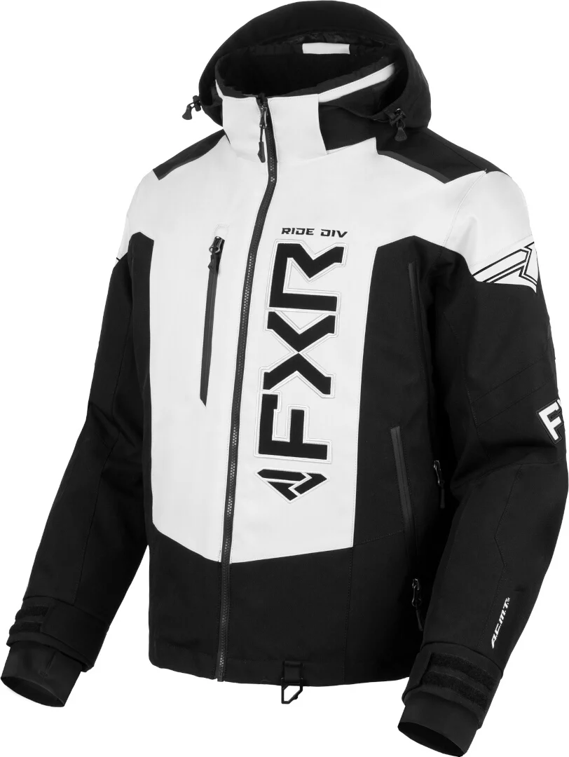 FXR Helium X 2-in-1 2025 Snowmobile Jacket  black/white