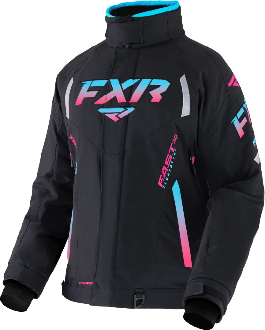 FXR Team FX Ladies Snowmobile Jacket  black/blue