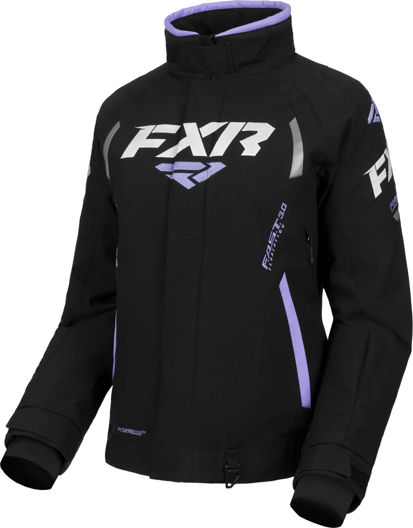 FXR Team FX Ladies Snowmobile Jacket  black/purple