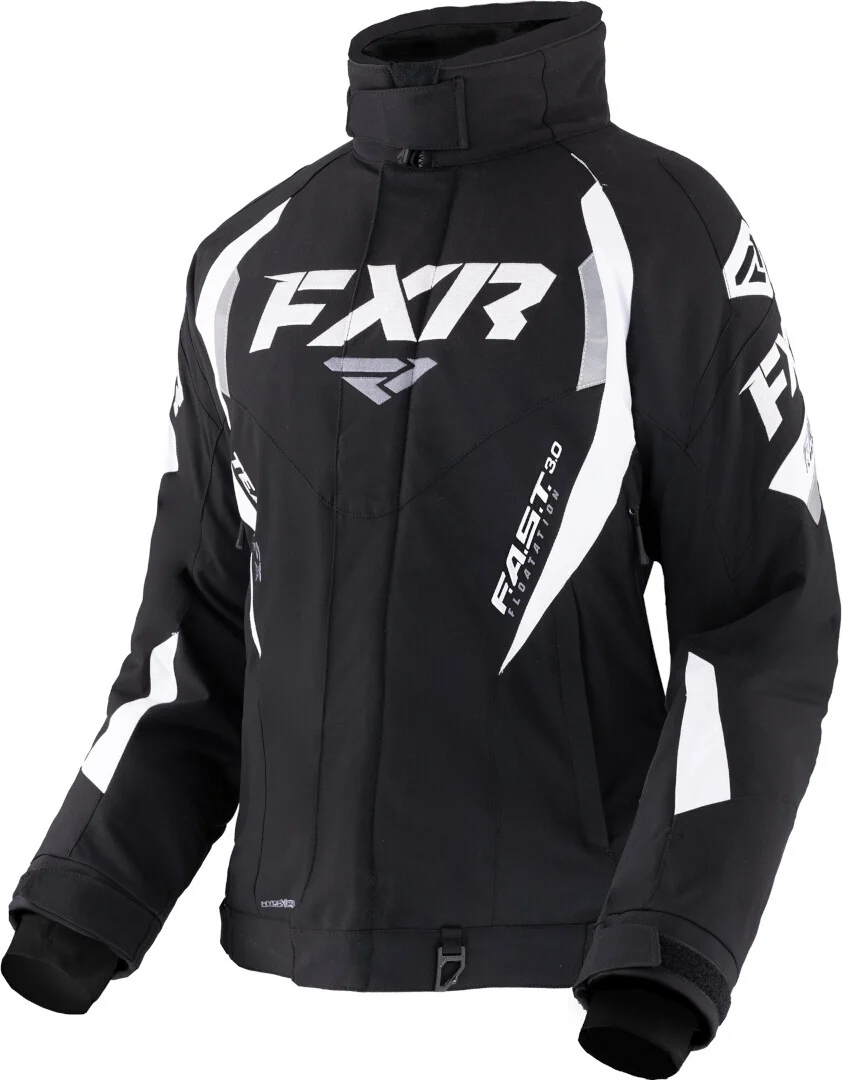 FXR Team FX Ladies Snowmobile Jacket  black/white