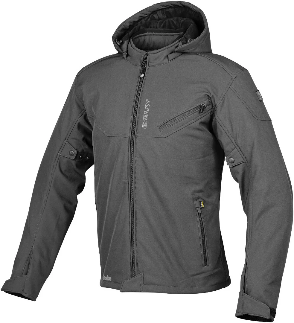 Germot Snake waterproof Motorcycle Softshell Jacket  grey