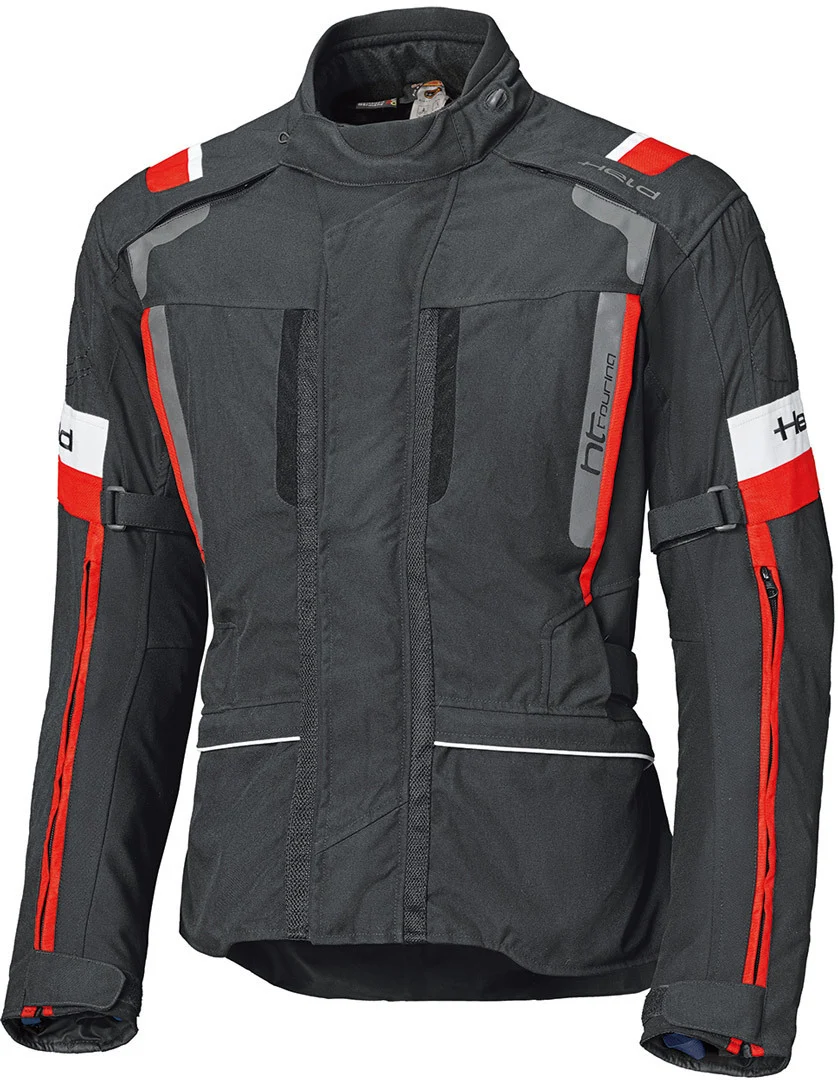 Held 4-Touring II waterproof Motorcycle Textile Jacket  black/red