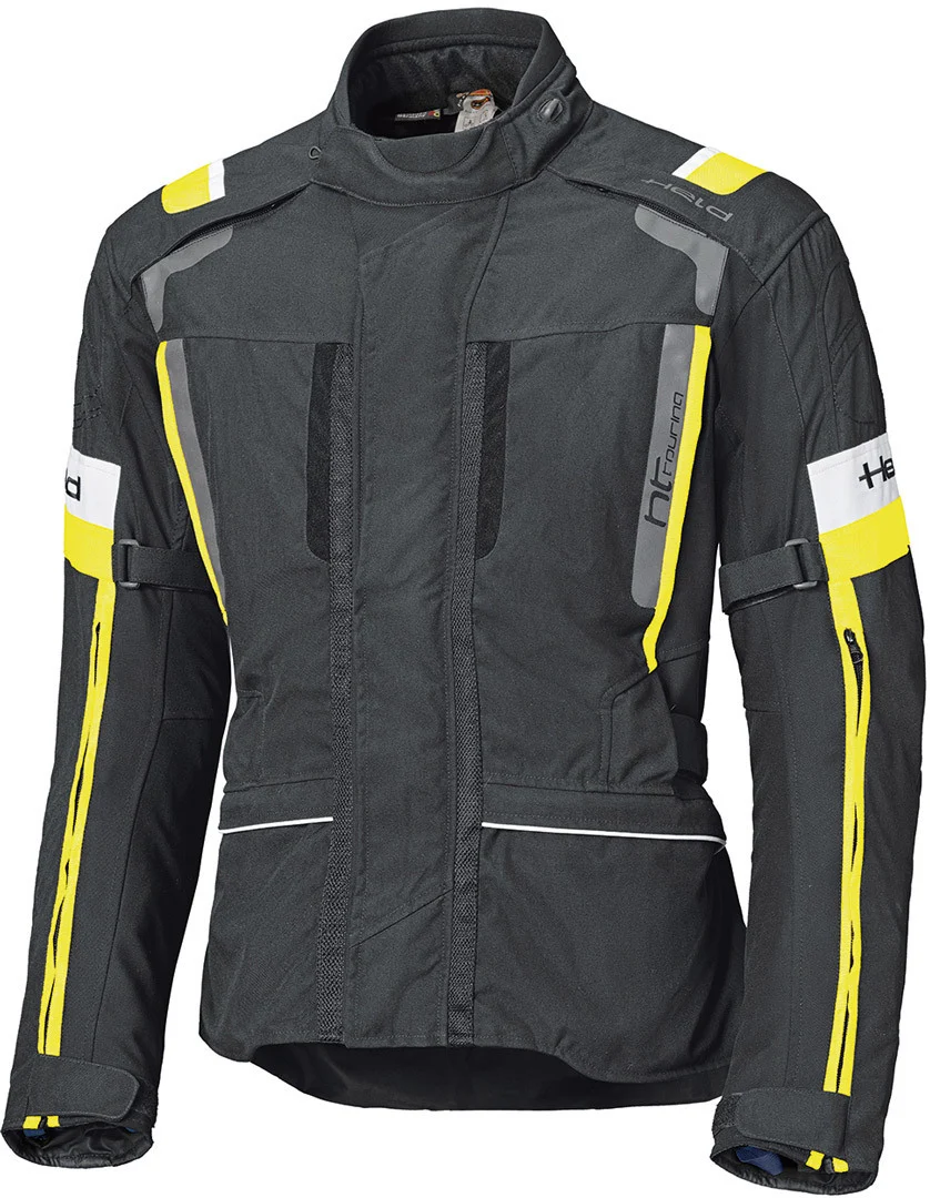 Held 4-Touring II waterproof Motorcycle Textile Jacket  black/yellow