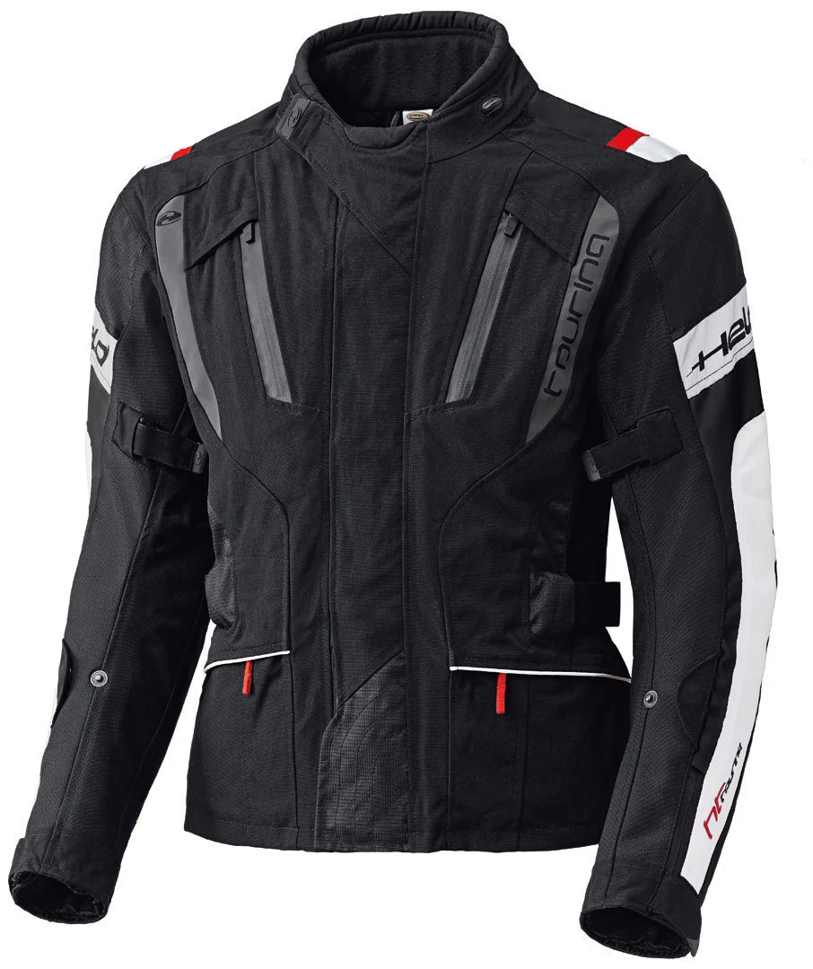 Held 4-Touring waterproof Motorcycle Textile Jacket  black/white