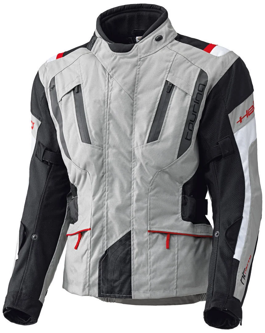Held 4-Touring waterproof Motorcycle Textile Jacket  light grey/black