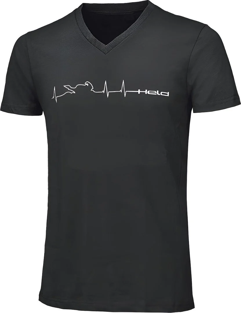 Held Be Heroic T-Shirt  dark grey/white