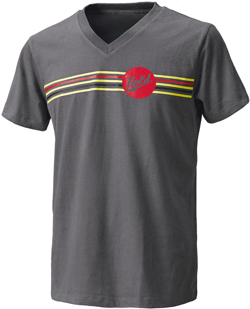 Held Be Heroic T-Shirt  grey/red