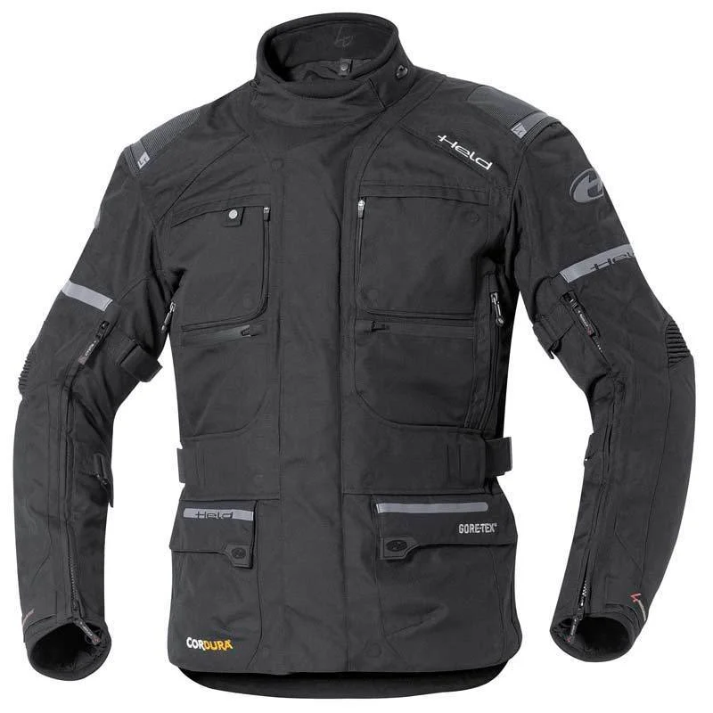 Held Carese II ladies and men motorcycle textile jacket  black