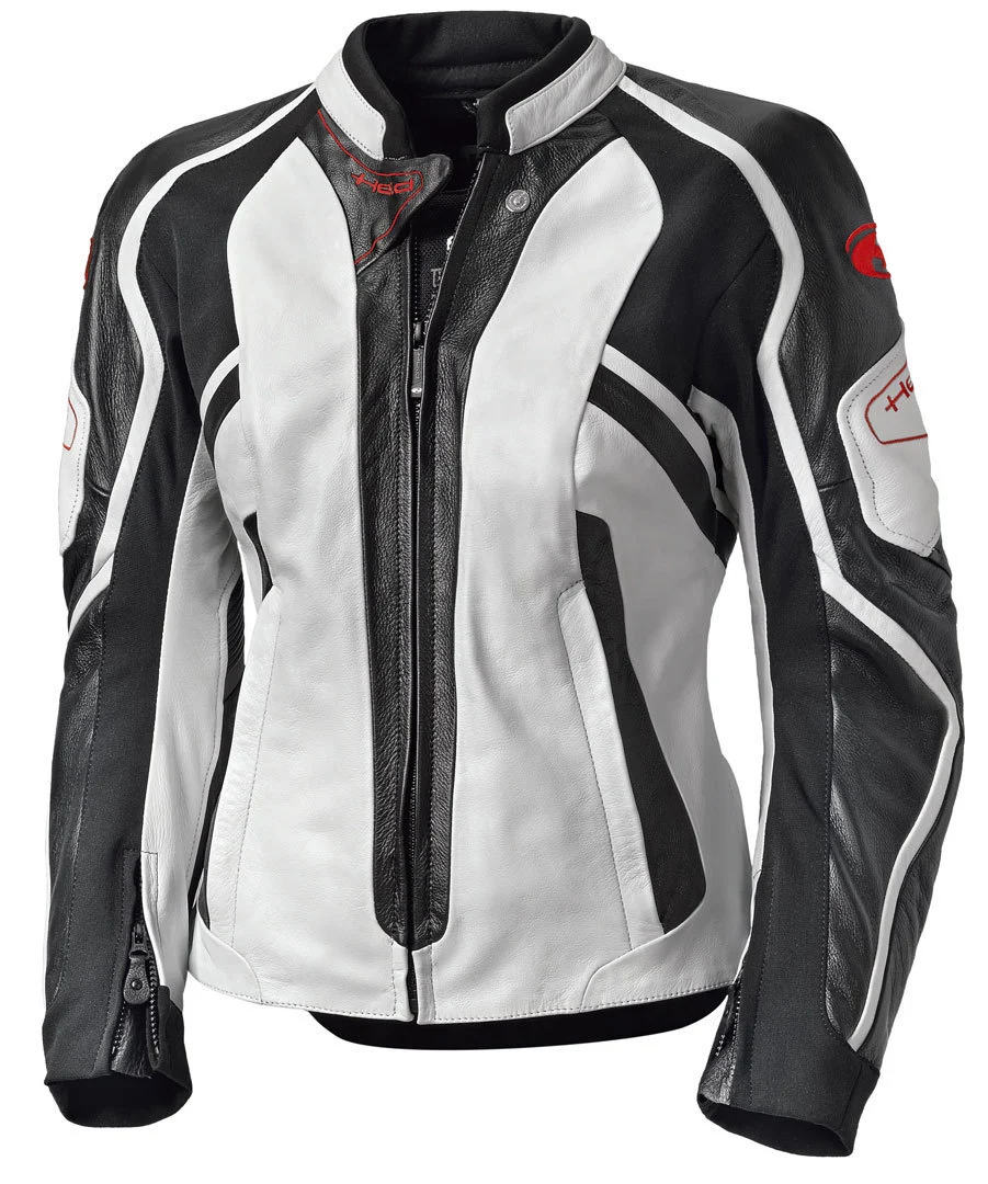 Held Namiko Women's Motorcycle Leather Jacket  white/black