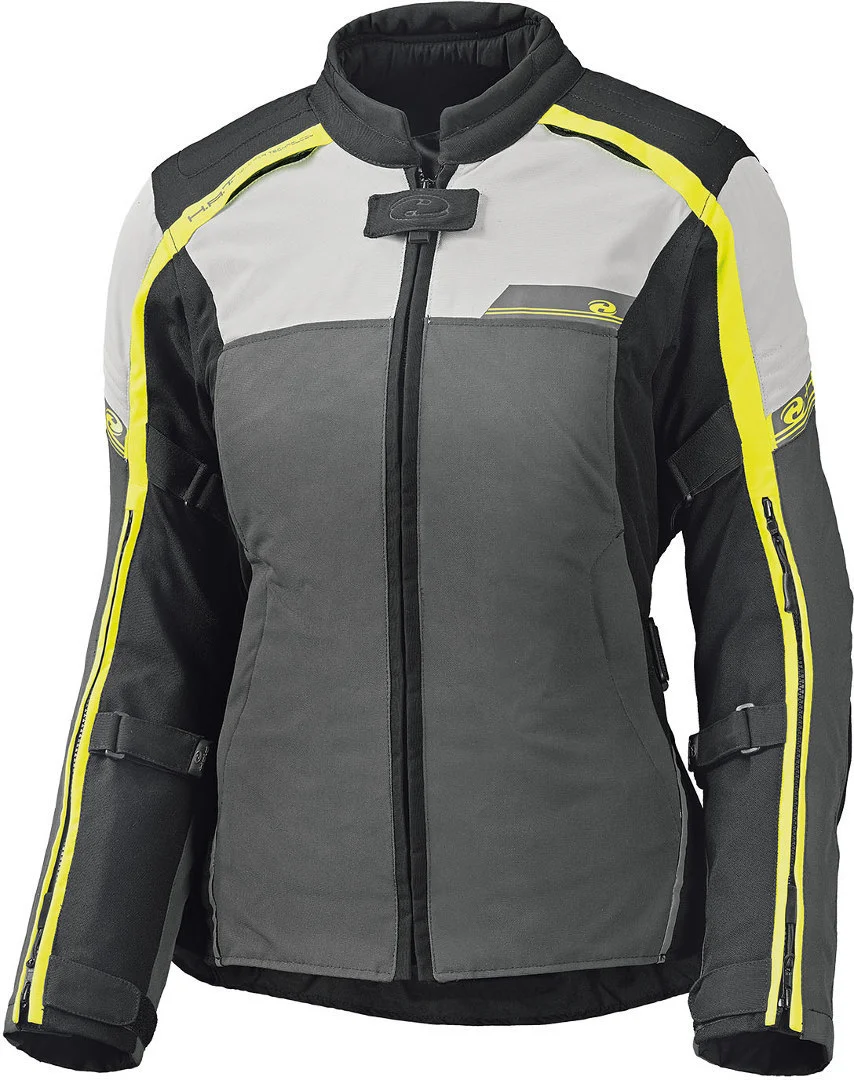 Held Renegade waterproof Ladies Motorcycle Textile Jacket  grey/yellow