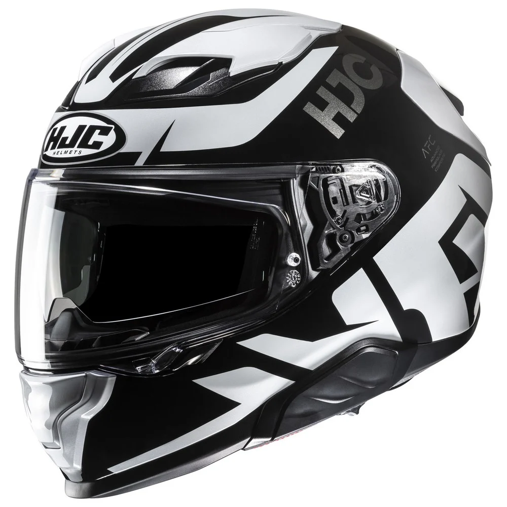 HJC F71 Bard Helmet - Black Gray Large