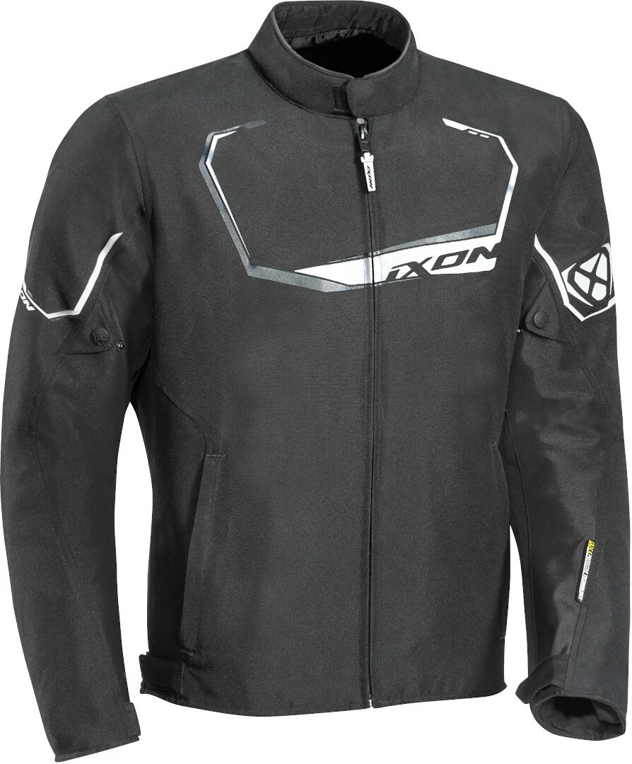 Ixon Challenge Motorcycle Textile Jacket  black/white