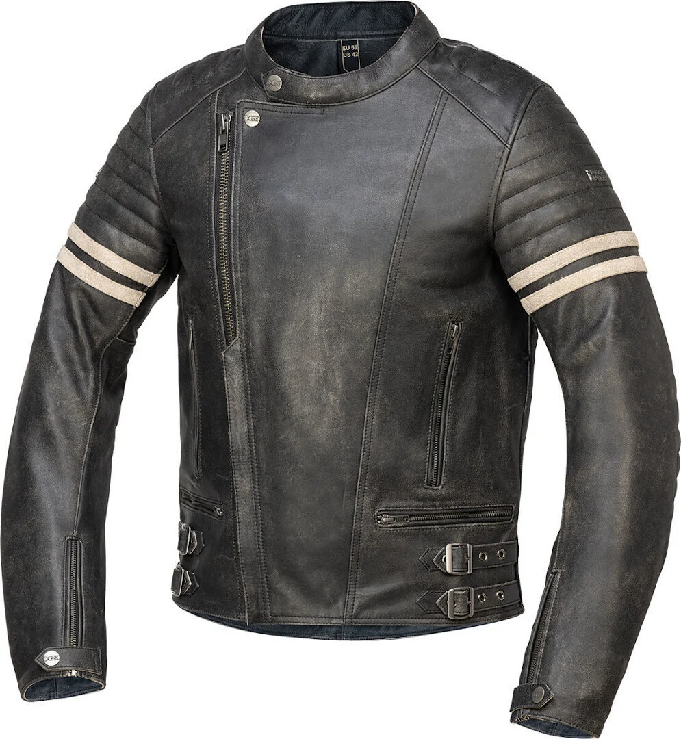 IXS Andy Motorcycle Leather Jacket  black