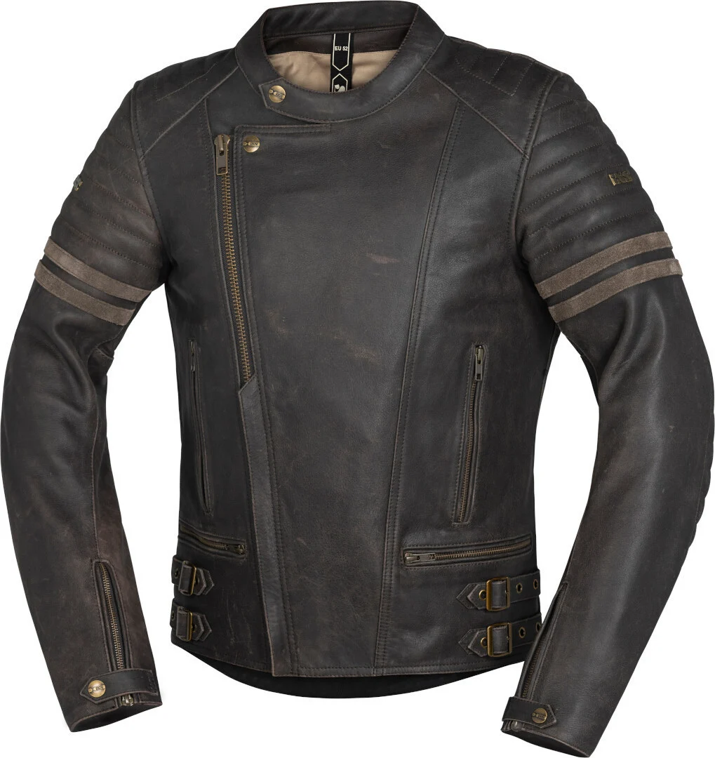 IXS Andy Motorcycle Leather Jacket  brown
