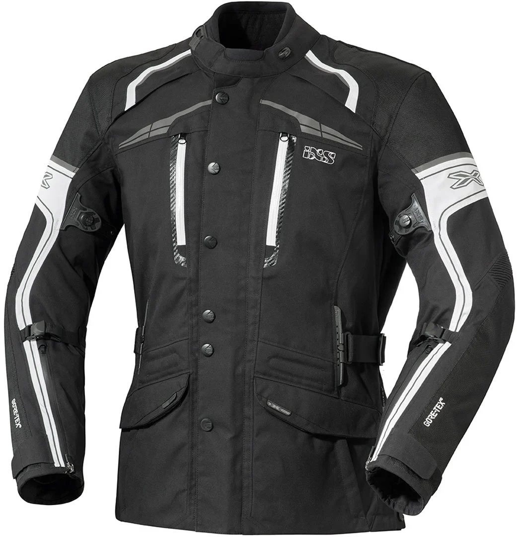 IXS Montgomery Gore-Tex Ladies Textile Jacket  black/white
