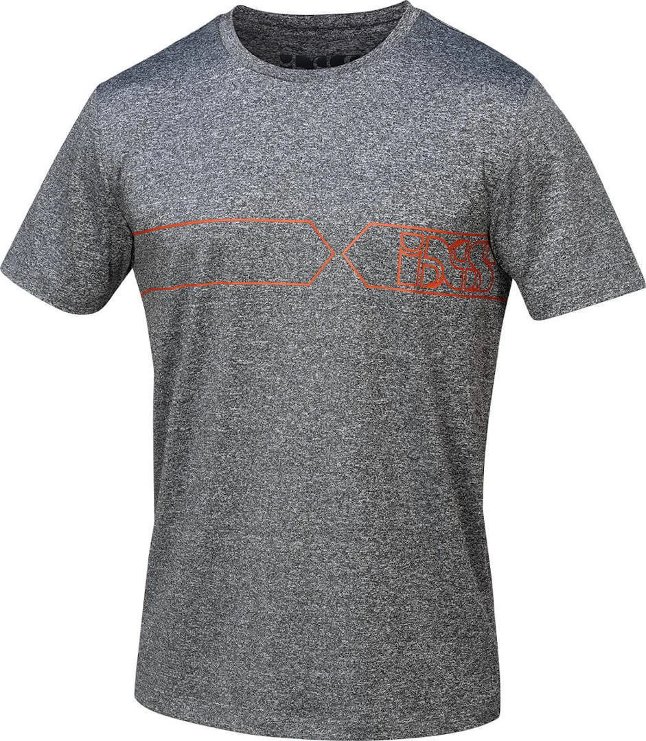 IXS Team Functional T-Shirt  grey/red