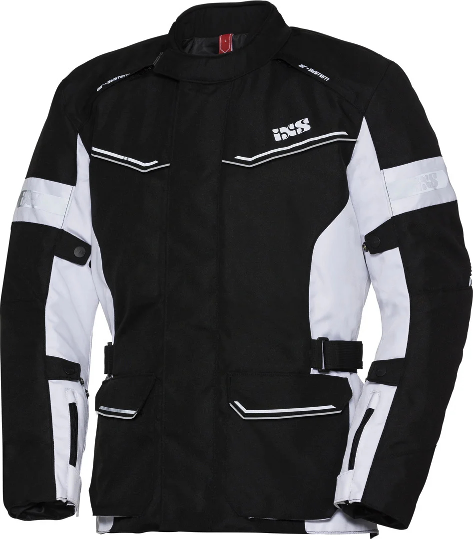 IXS Tour Evans-ST Ladies Motorcycle Textile Jacket  black/white