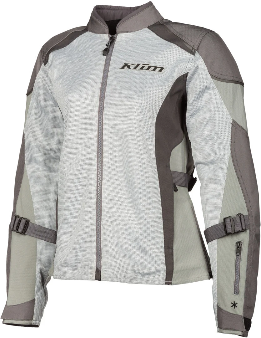 Klim Avalon Motorcycle Textile Jacket  light grey